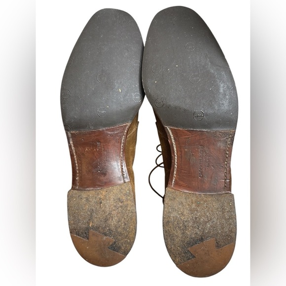 CROCKETT & JONES for Barneys New York CHUKKA BOOT LIGHT snuff SUEDE LEATHER SOLE main image 4